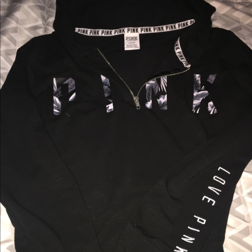 Brand PINK Black Hoodie